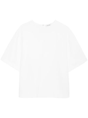 ANINE BING Maddie crepe T-shirt - White