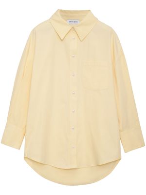 ANINE BING Mika long-sleeve shirt - Yellow