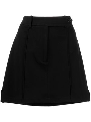 ANINE BING Nikita A-line mini skirt - Black