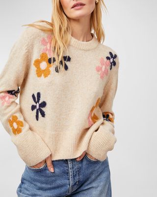 Anise Floral Sweater