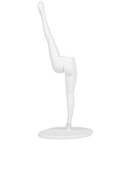 Anissa Kermiche Can Candlestick Holder in White.
