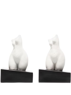 Anissa Kermiche set of 2 Happy Ending bookends - White