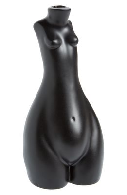 Anissa Kermiche Tit for Tat Tall Candleholder in Black Matte