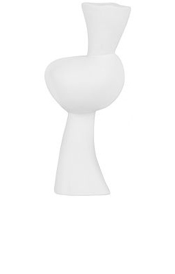 Anissa Kermiche Venus Candlestick Holder in White.