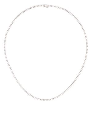 Anita Ko 18kt white gold diamond Hepburn choker necklace - Silver