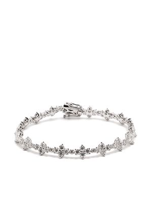 Anita Ko 18kt white gold diamond tennis bracelet - Silver
