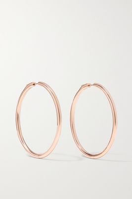 Anita Ko - Large 18-karat Rose Gold Hoop Earrings - one size
