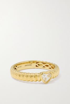 Anita Ko - Zoe 18-karat Gold Diamond Ring - 5