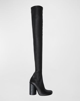 Anita Leather Over-The-Knee Boots