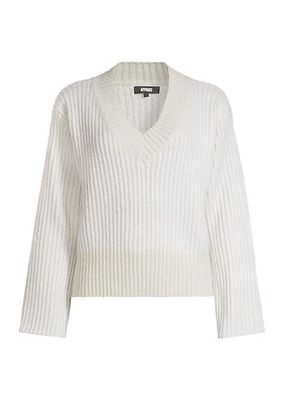 Anita V-Neck Cropped Sweater