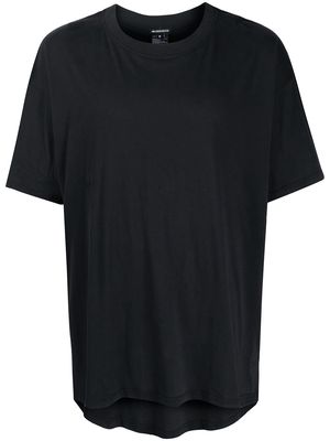 Ann Demeulemeester loose fit asymmetric hem T-shirt - Black