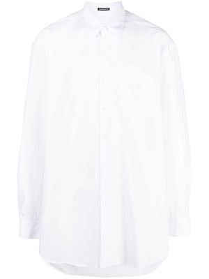 Ann Demeulemeester poplin button-down shirt - White