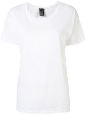 Ann Demeulemeester Tempest print T-shirt - White
