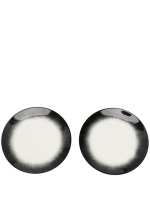 Ann Demeulemeester X Serax x Serax No.5 porcelain plate - White