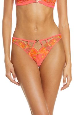 Ann Summers The Passion Brazilian Panties in Coral