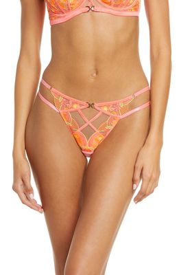 Ann Summers The Passion Thong in Coral