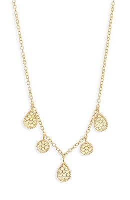 Anna Beck Charms Collar Necklace in Gold