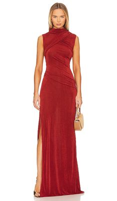 Anna October Agyness Dress in Wine