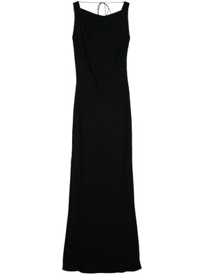 Anna October Anjea open-back maxi dress - Black