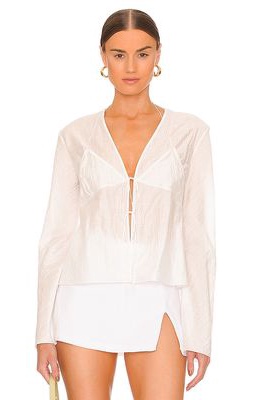 Anna October Innocence Blouse in White