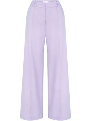 Anna Quan Alberta tailored cropped trousers - Purple