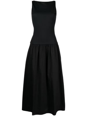 Anna Quan Amyra organic-cotton maxi dress - Black