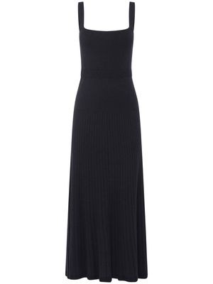 Anna Quan Chantelle panelled maxi dress - Black