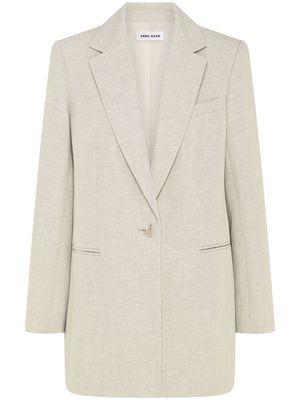 Anna Quan Harper single-breasted blazer - Neutrals