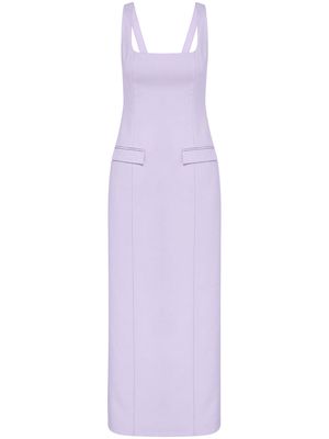 Anna Quan Ivana tailored maxi dress - Purple