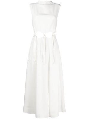 Anna Quan Josie sleeveless maxi dress - White