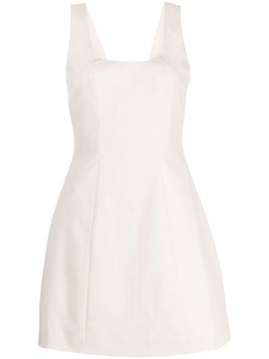 Anna Quan Riona flared mini dress - White