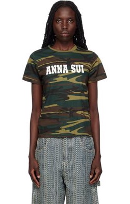 Anna Sui SSENSE Exclusive Green T-Shirt