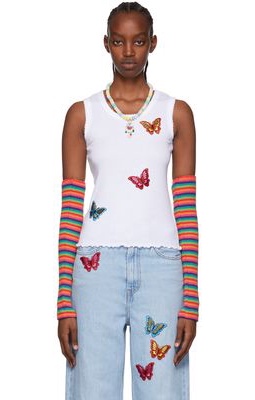 Anna Sui SSENSE Exclusive Multicolor Arm Warmers
