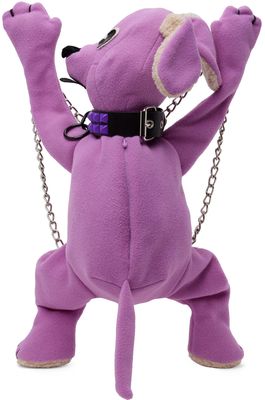 Anna Sui SSENSE Exclusive Purple Doggy Backpack