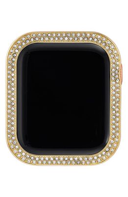 Anne Klein 44mm Apple Watch Crystal Case Cover in Gold