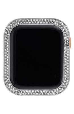 Anne Klein 44mm Apple Watch Crystal Case Cover in Silver
