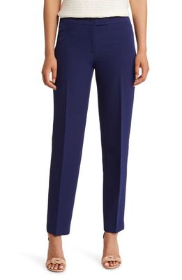 Anne Klein Extended Tab Crepe Pants in Distant Mountain