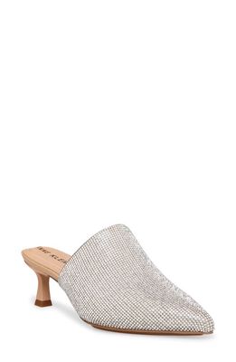 Anne Klein Impress Pointed Toe Mule in Crystals