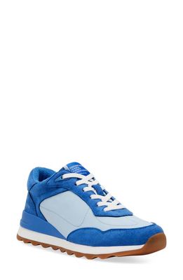Anne Klein Restless Wedge Sneaker in Blue Multi