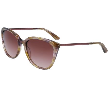 Anne Klein Women's Rounded Cat Eye Sunglasses