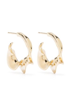 Annelise Michelson Botanic 18kt gold plated hoop earrings