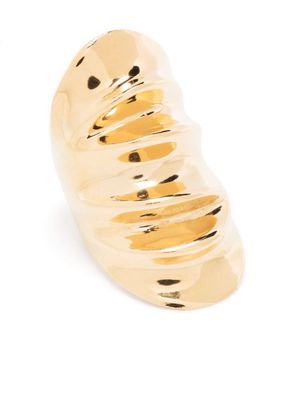 Annelise Michelson Double Draped metal ring - Gold