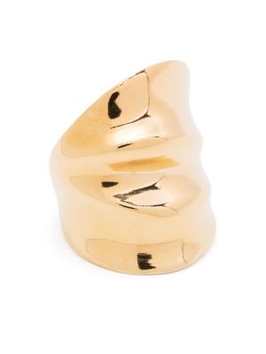 Annelise Michelson Draped metal ring - Gold