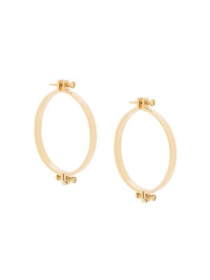 Annelise Michelson medium Alpha earrings - Gold