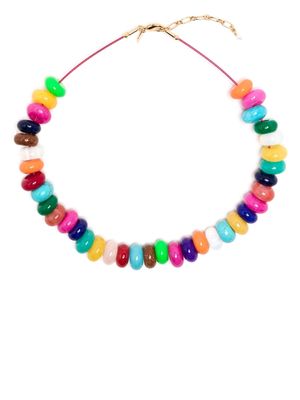 Anni Lu Disco bead-embellishment necklace - Multicolour