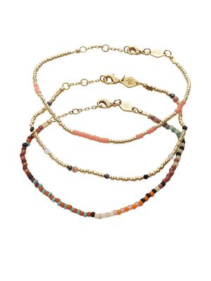 Anni Lu Maya beach bracelet set - Gold