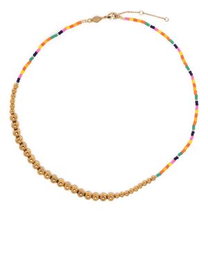 Anni Lu Maybe Baby bead-embellished necklace - Multicolour