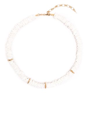 Anni Lu Puka shell necklace - White