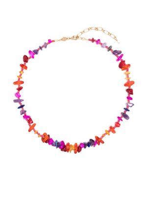Anni Lu Reef beaded necklace - Orange