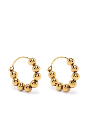 Anni Lu small Goldie polished-finish earrings